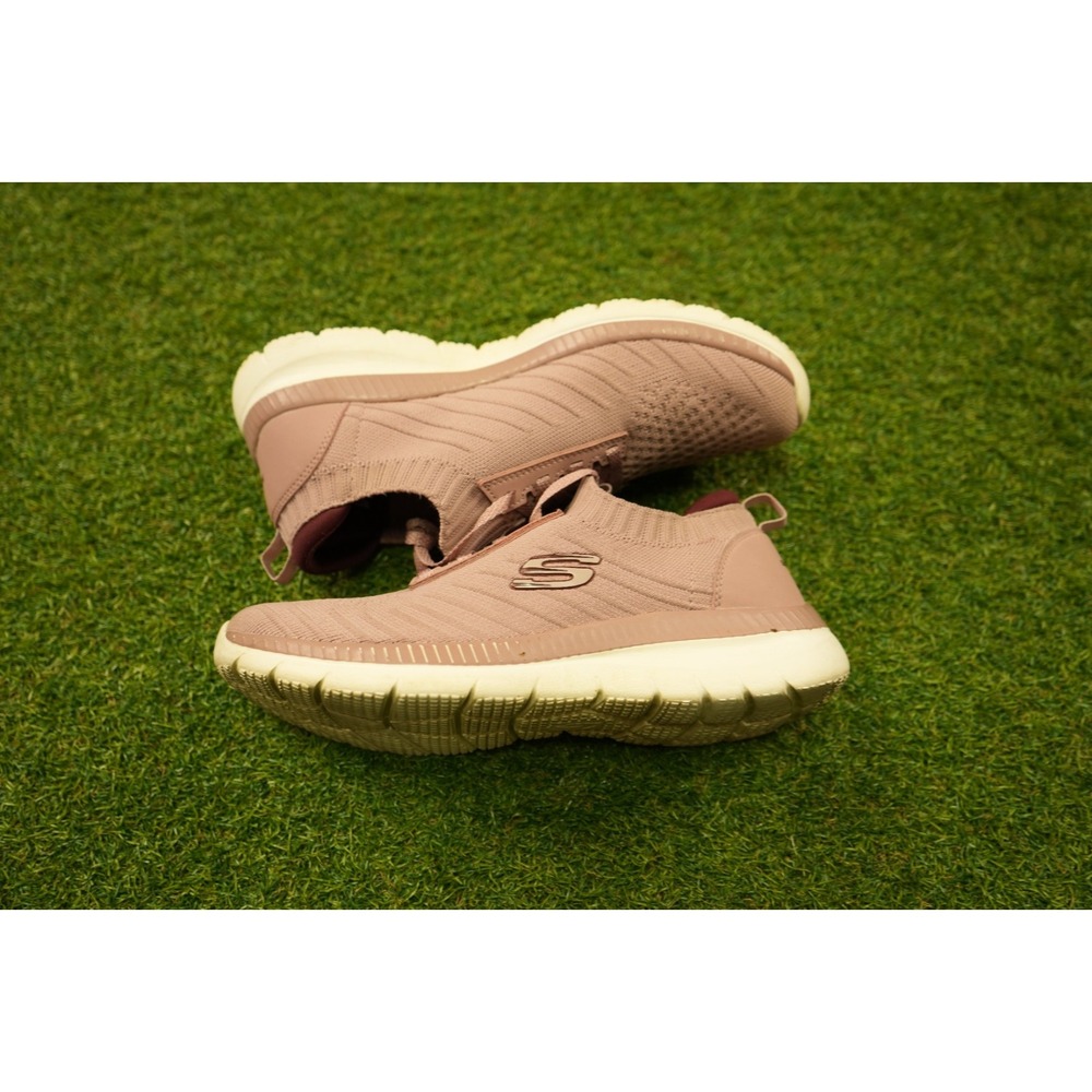 Skechers Memory Foam 56124 MVE Womens‎ 8.5 Running Shoes Pink Athletic Sneakers